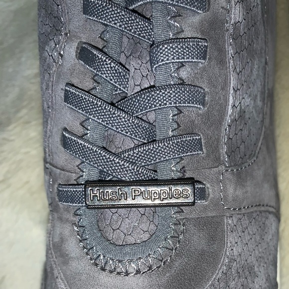 Hush Puppies dark grey sneakers 9 wide. - Picture 5 of 8